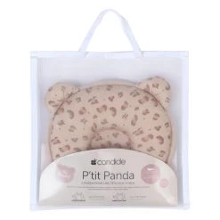 Candide Coussin P'Tit Panda Leopard Leopard