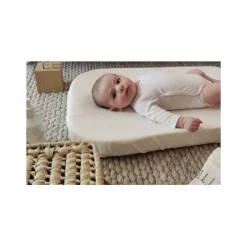 Candide Housse de matelas à langer éponge viscose de bambou Écru 50x75 cm