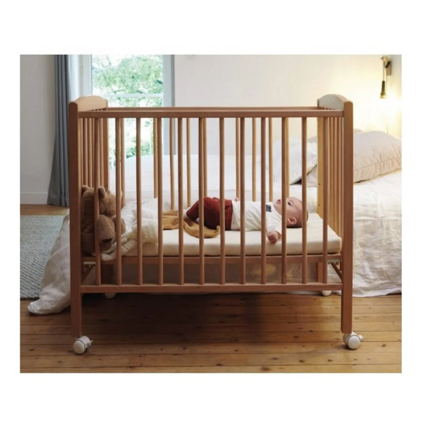 Candide Matelas de berceau Cododo Organic Coton 50x83 cm
