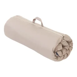 Candide                    Matelas de Voyage Enroulé Zipé    Beige