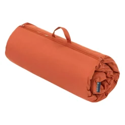 Candide Matelas de Voyage Enroulé Zipé Terracotta