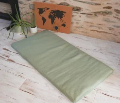 Candide Matelas de voyage Olive 60x120 cm