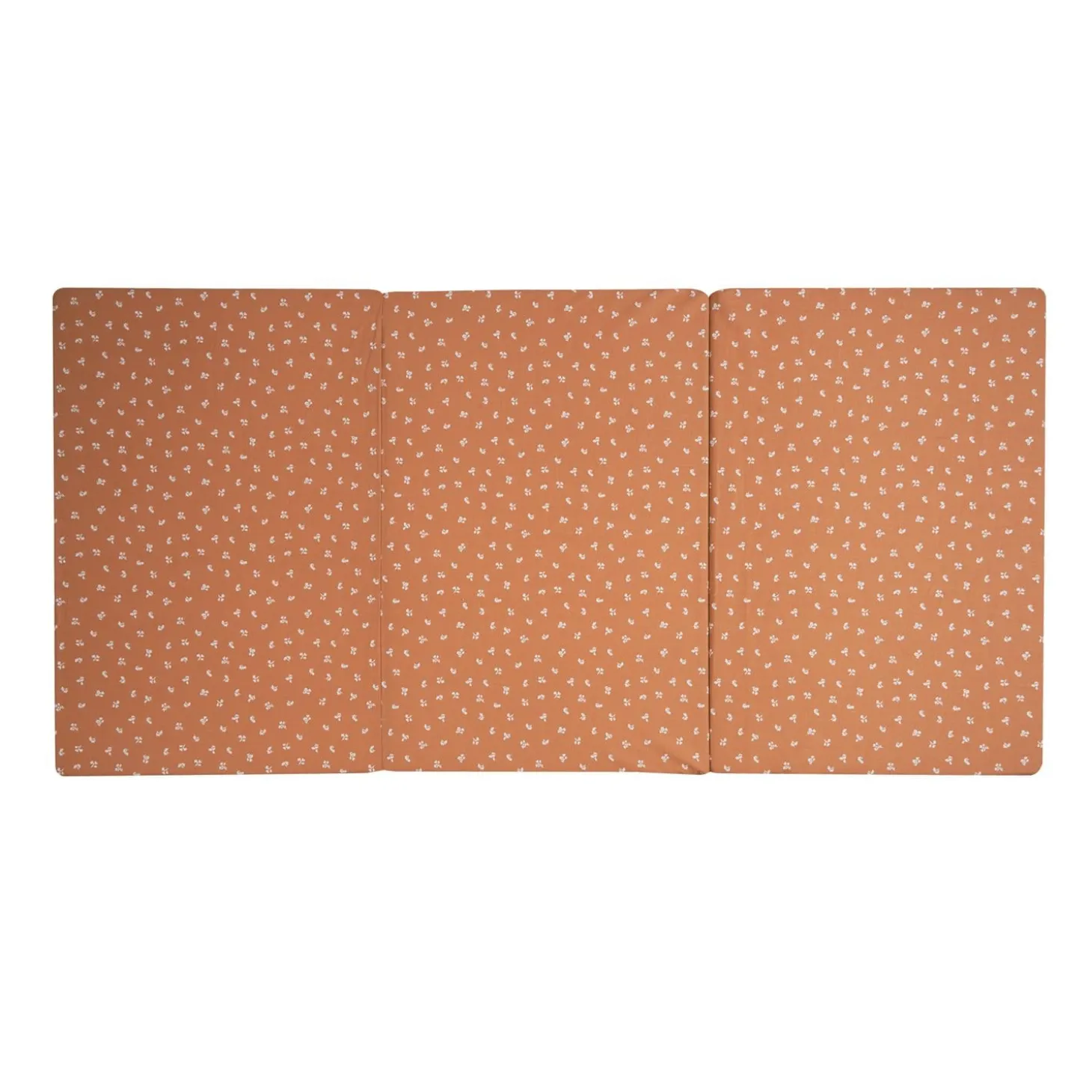 Candide Matelas de voyage pliant 3 parties Camel 60x120 cm