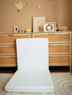 Candide                    Matelas Pliant 2 parties Zen déhoussable    Blanc            60x120 cm