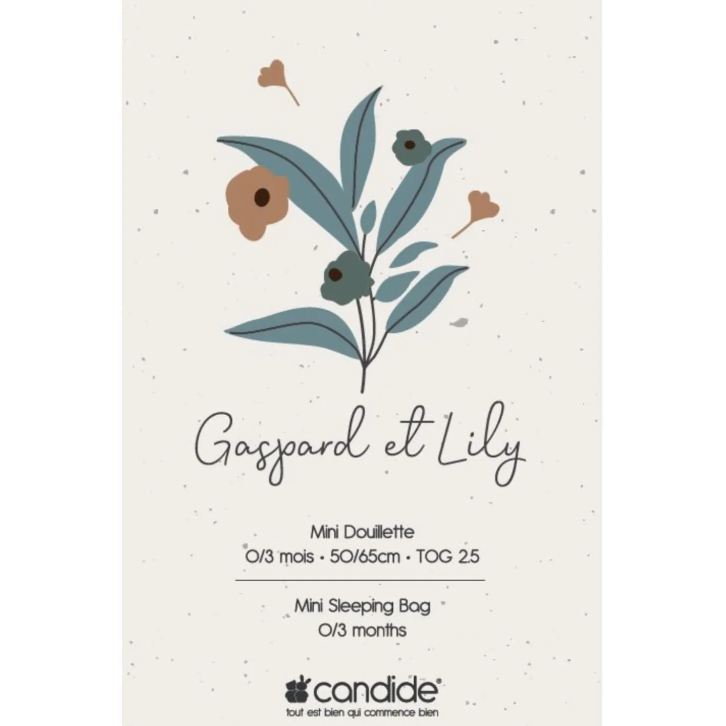 Candide Mini Douillette Gaspard & Lily 0-3 mois