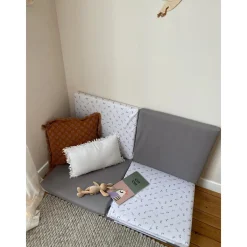 Candide Tapis de motricité Grand modèle Lapins 180x120 cm