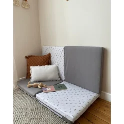 Candide Tapis de motricité Grand modèle Lapins 180x120 cm