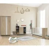 Chambre bébé duo Nova : lit 70x140, commode à langer évolutive                            de Sauthon