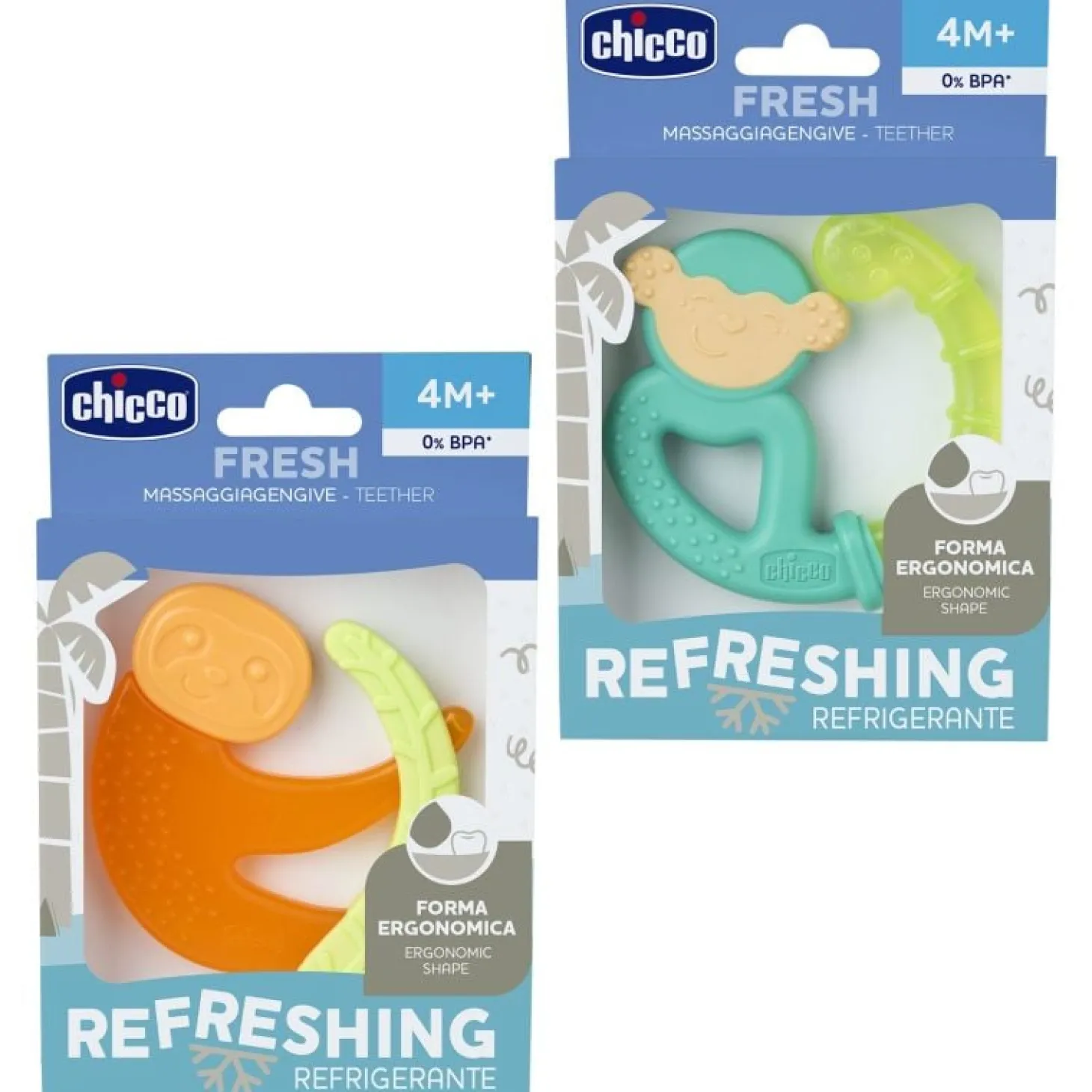 Chicco Anneau de dentition ergonomique réfrigérant 4 mois+