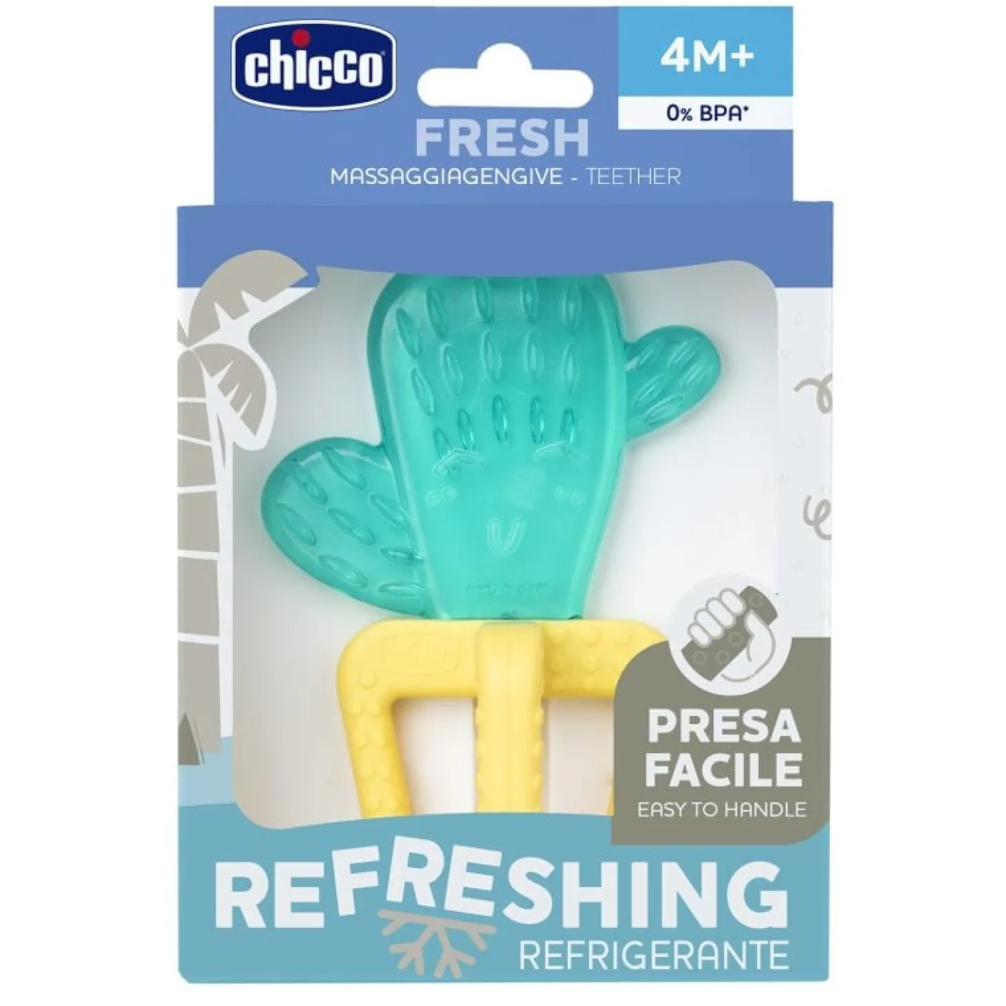 Chicco Anneau de dentition réfrigérant Cactus 4 mois+