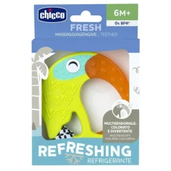Chicco                    Anneau de dentition sensoriel réfrigérant Toucan    6 mois+