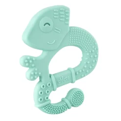 Chicco                    Anneau de dentition Soft&Clean Iguane    Bleu            2 mois+