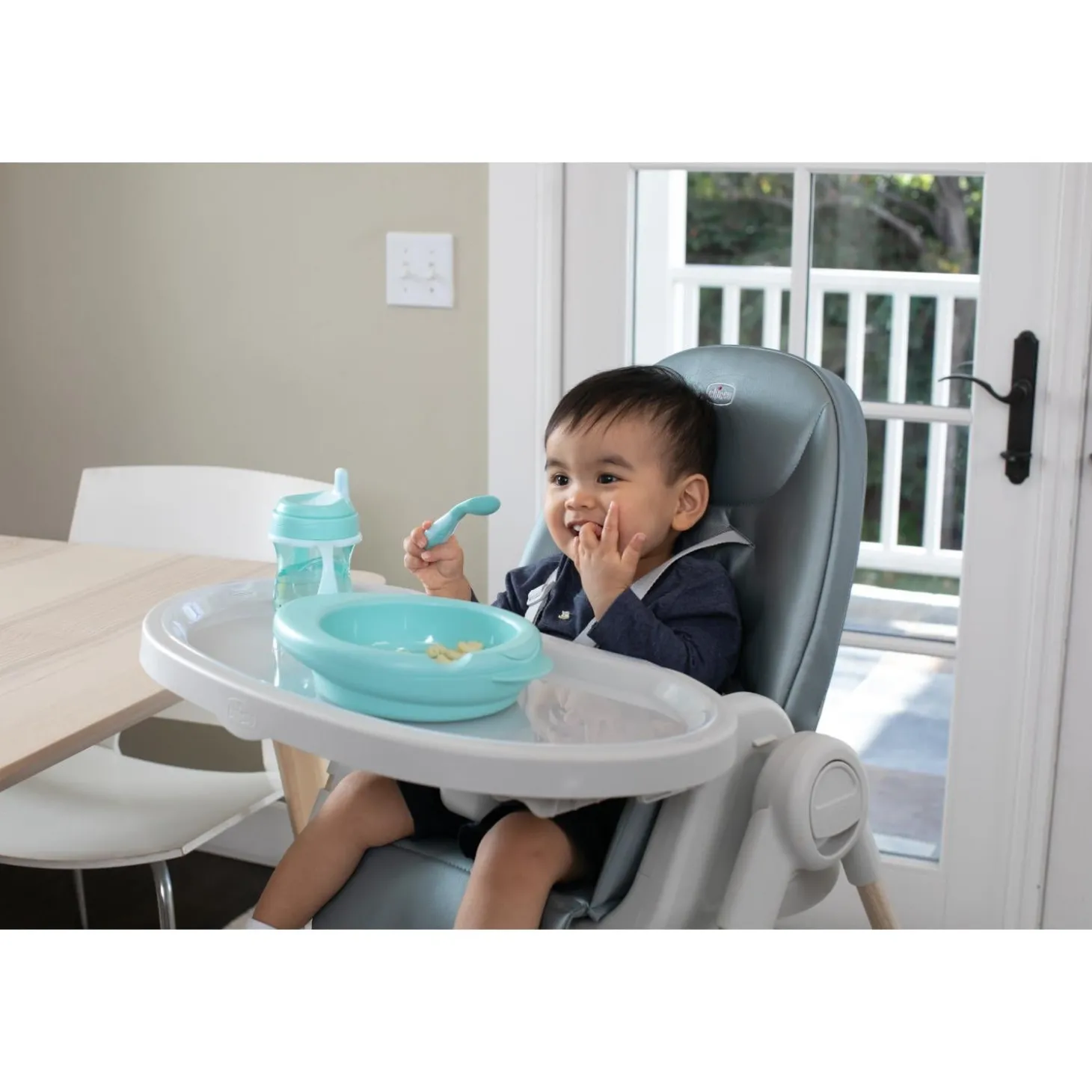 Chicco Assiette Maintien Au Chaud Bleu