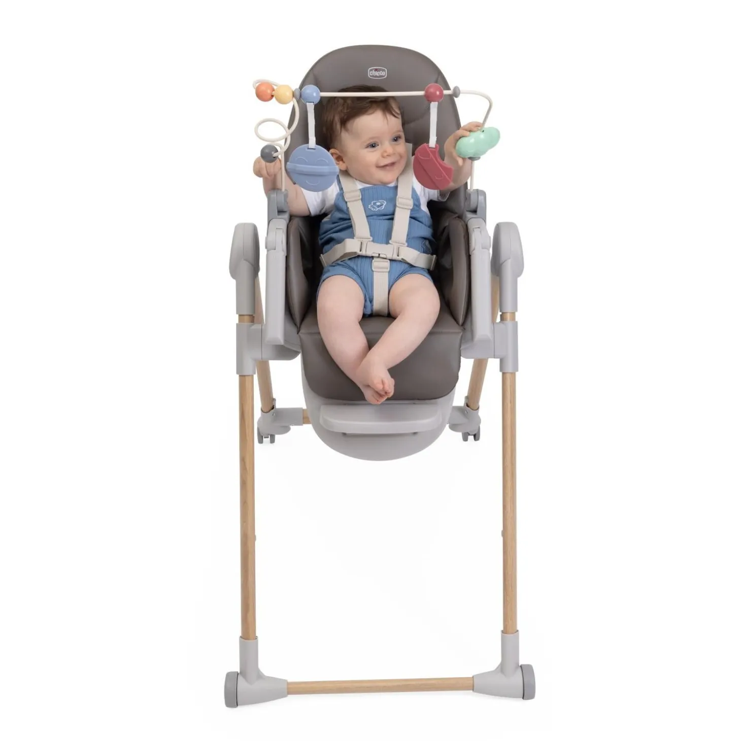 Chicco Barre de jeu Arc-en-ciel chaises Polly Armonia Neutre