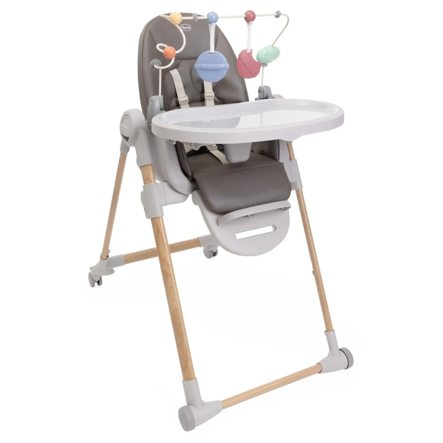 Chicco Barre de jeu Arc-en-ciel chaises Polly Armonia Neutre