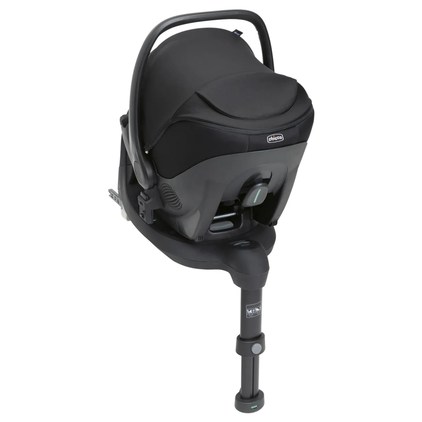 Chicco Base i-Size rotative Kory black air