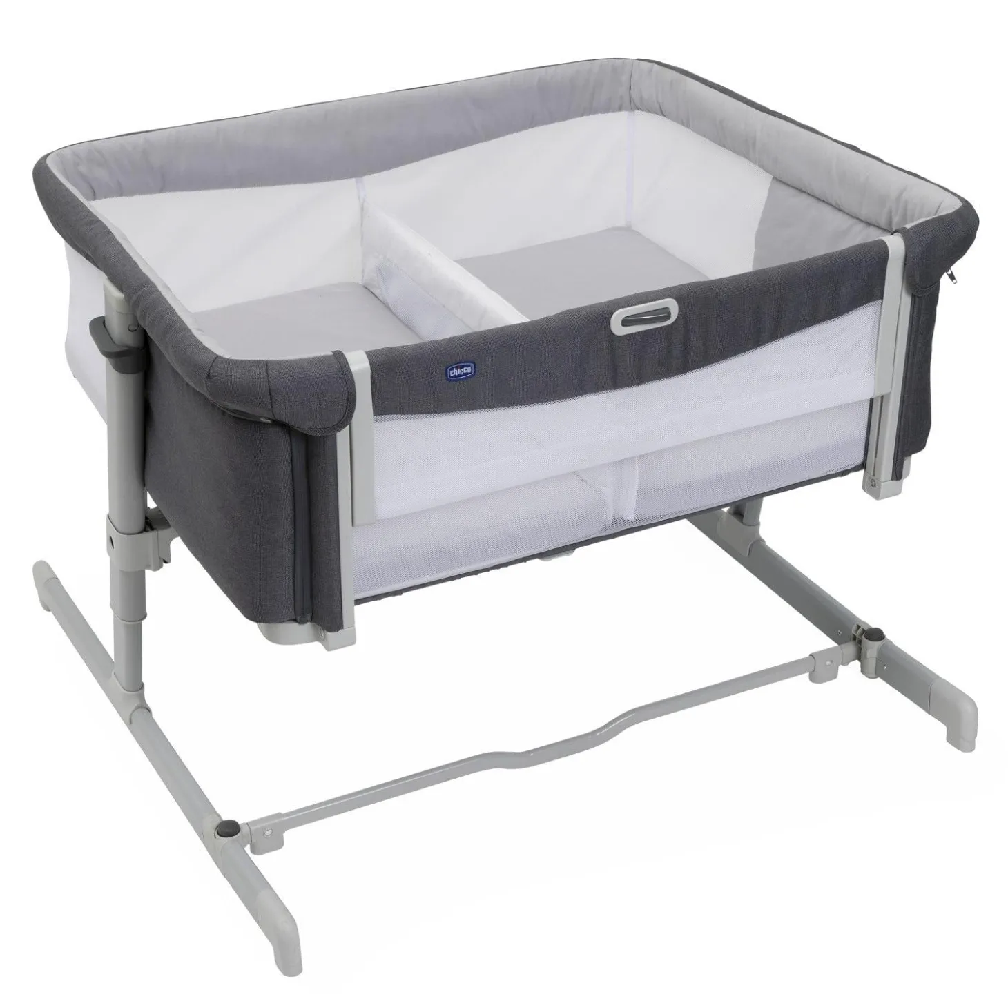 Chicco Berceau Cododo Next2Me Twins Magnet grey