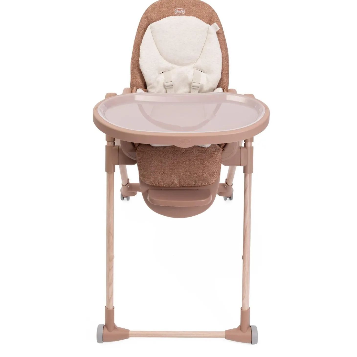 Chicco Chaise Haute Polly Armonia Terracotta
