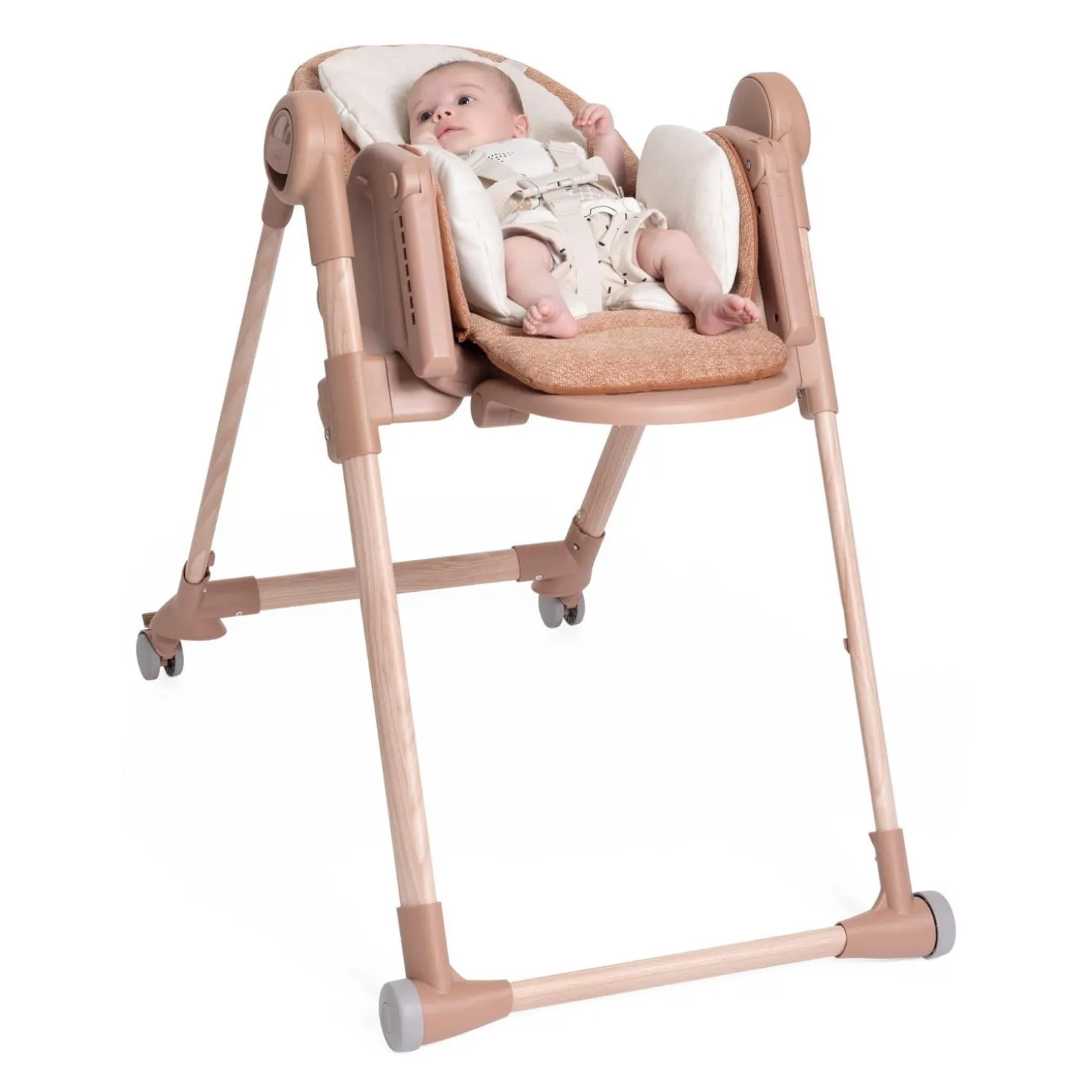 Chicco Chaise Haute Polly Armonia Terracotta