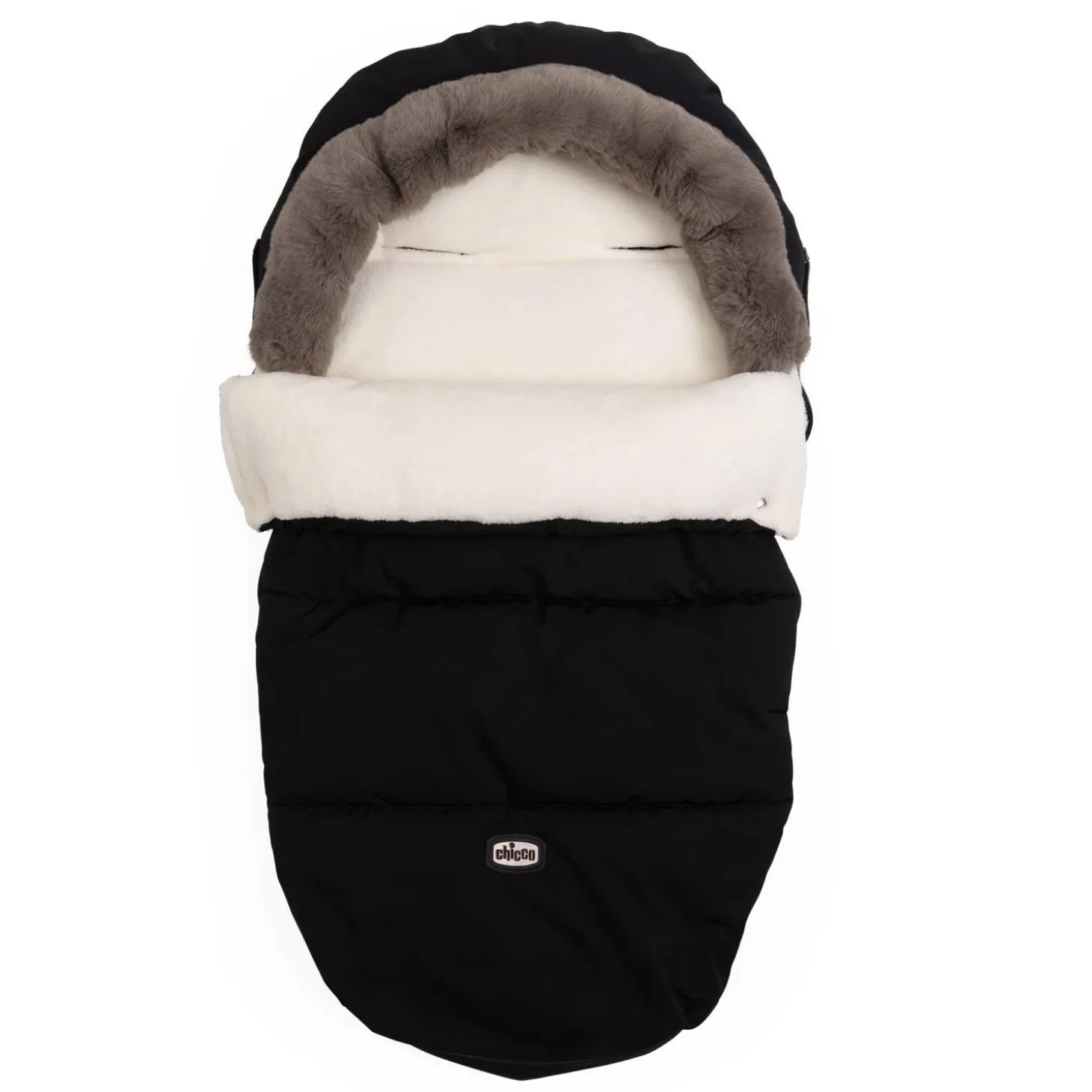 Chicco Chancelière à doublure polaire pour poussette Black