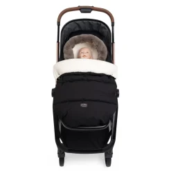 Chicco                    Chancelière à doublure polaire pour poussette    Black