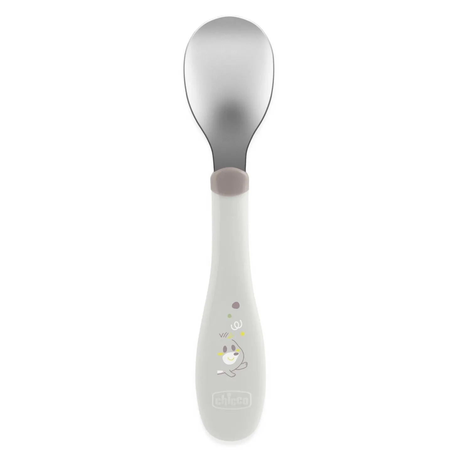 Chicco Couverts En Métal Gris