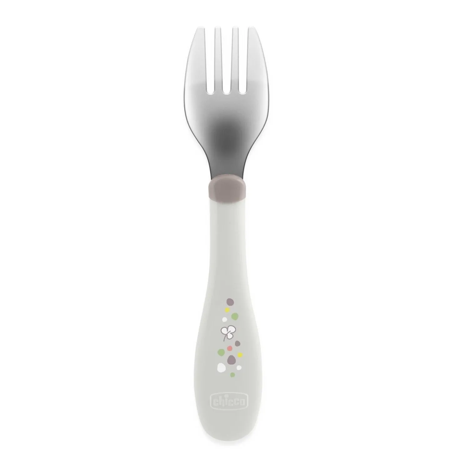 Chicco Couverts En Métal Gris