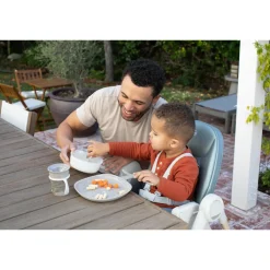 Chicco Ensemble d'assiettes Gris
