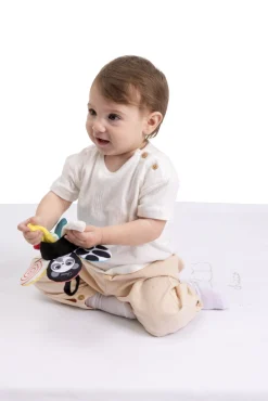 Chicco Fleur Noir & Blanc Noir