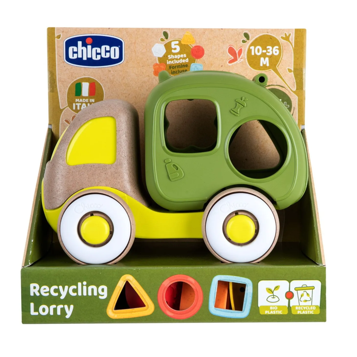 Chicco Lorry le camion de recyclage Multicolore