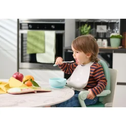 Chicco                    Mes Premières Cuillères Souples Bout Silicone    Bleu