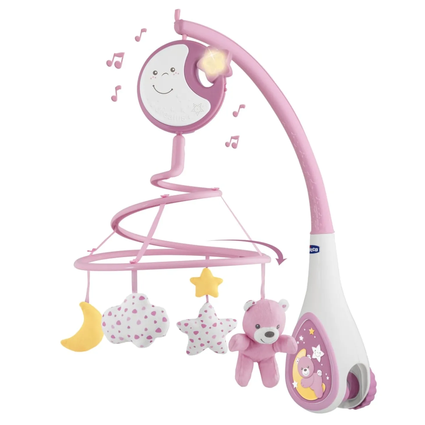 Chicco Mobile musical Next2Dreams First Dreams Rose