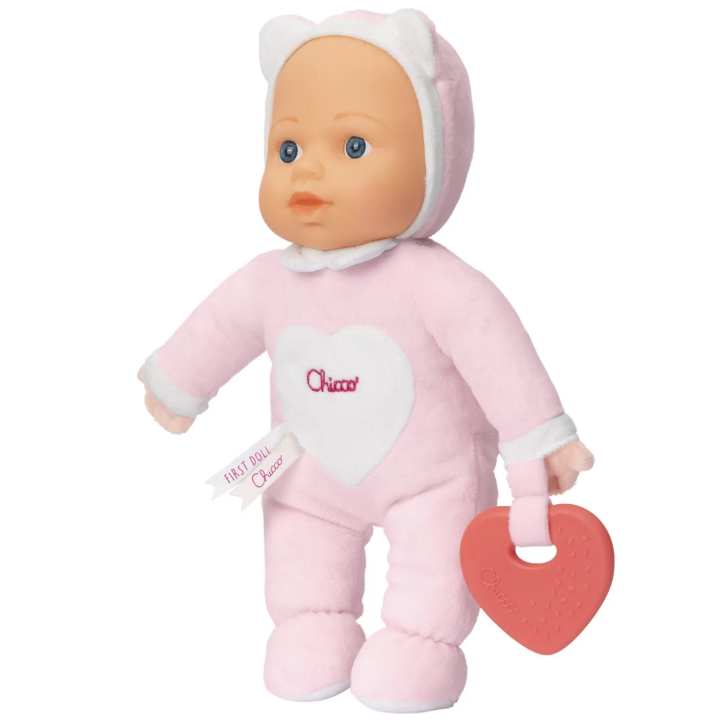 Chicco Mon premier doudou poupon Rose