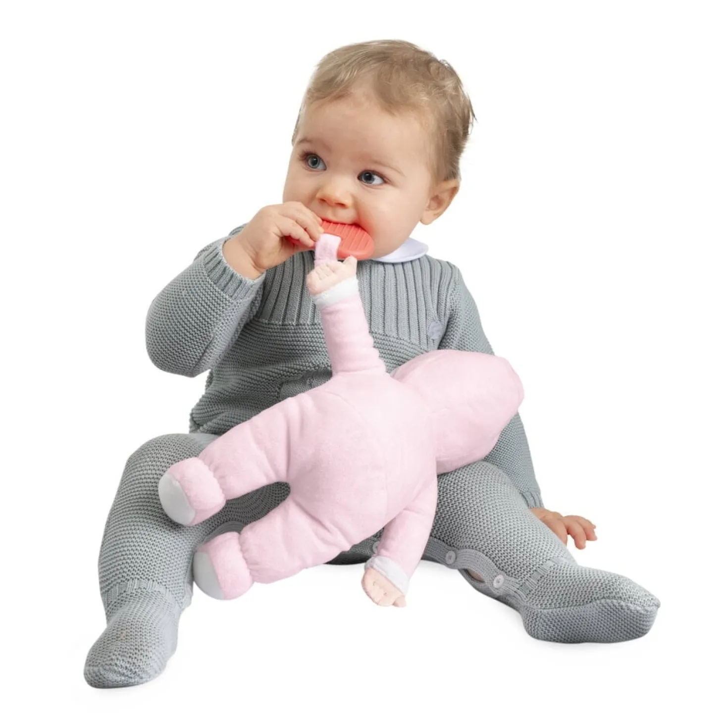 Chicco Mon premier doudou poupon Rose