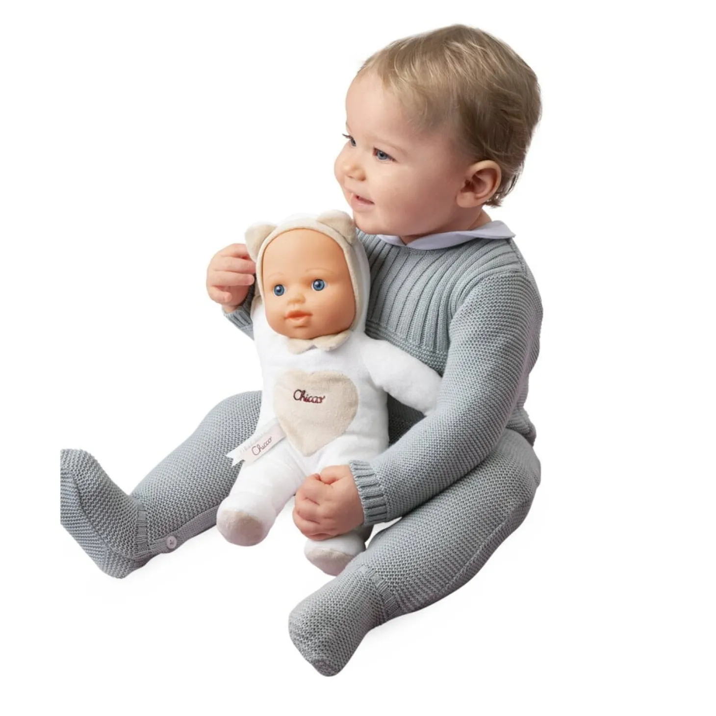 Chicco Mon premier doudou poupon Beige