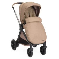 Chicco Poussette Bellagio 2 avec adaptateurs Caramel
