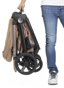 Chicco Poussette Bellagio 2 avec adaptateurs Caramel