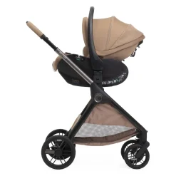 Chicco Poussette Bellagio 2 avec adaptateurs Caramel