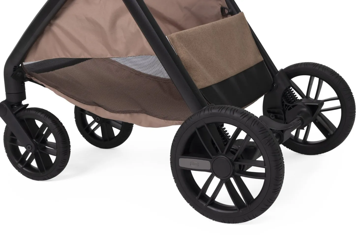 Chicco Poussette Bellagio 2 avec adaptateurs Caramel