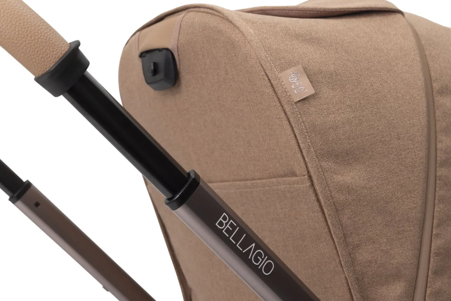 Chicco Poussette Bellagio 2 avec adaptateurs Caramel