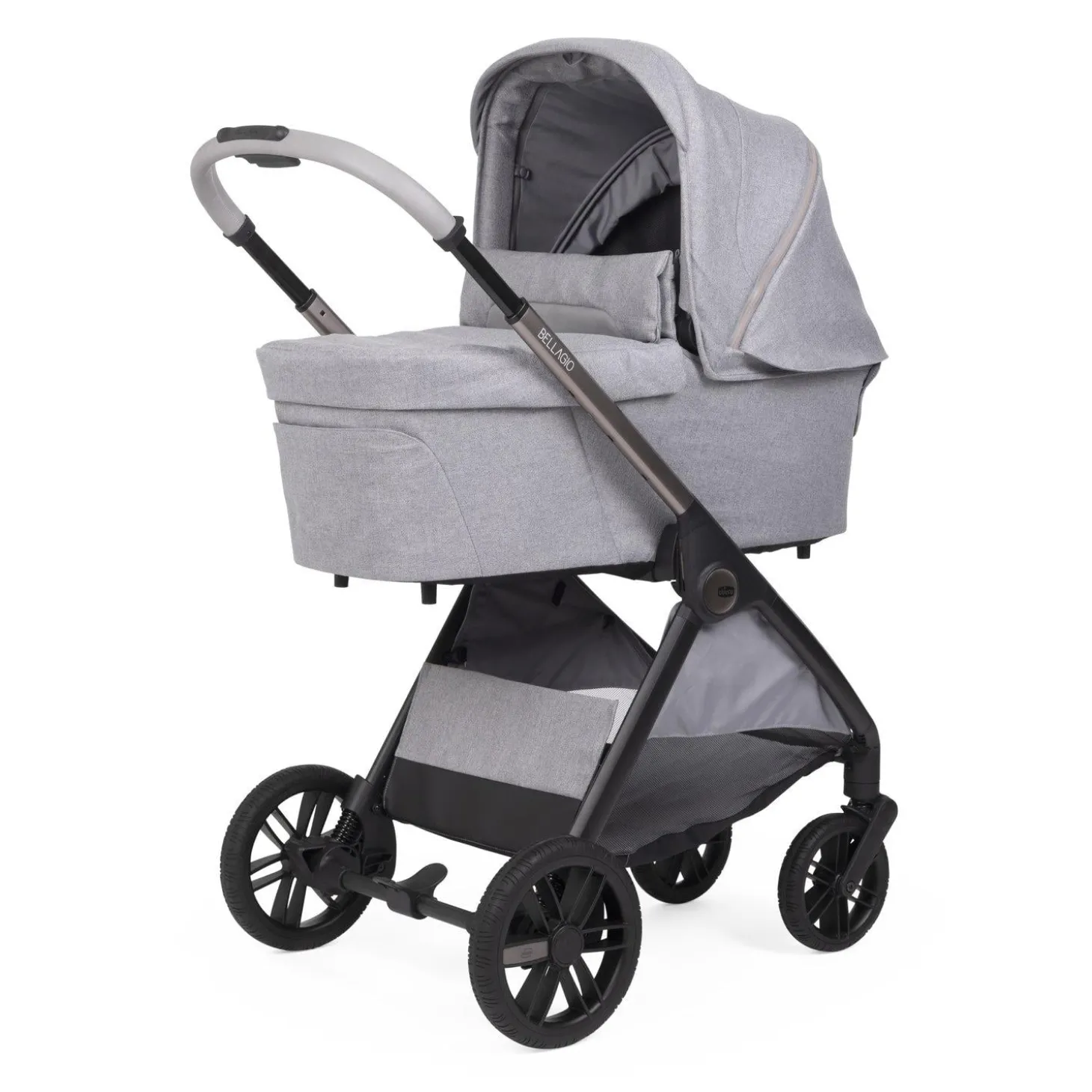 Chicco Poussette Bellagio 2 avec adaptateurs Lunar Rock