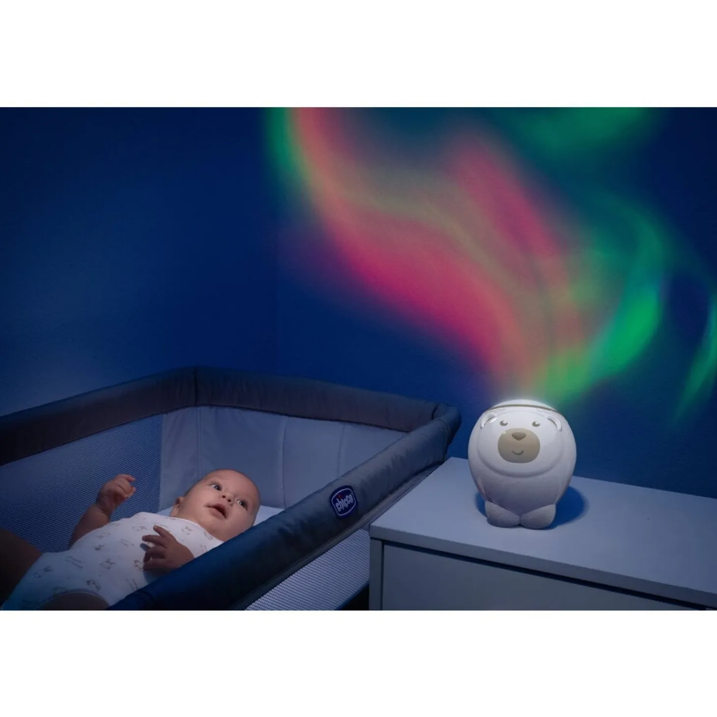 Chicco Projecteur Ourson Polaire Beige