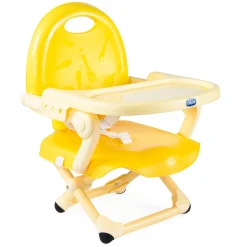 Chicco                    Rehausseur Pocket Snack    Saffron