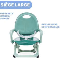 Chicco Rehausseur Pocket Snack Sage