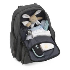 Chicco                    Sac à dos avec plan à langer    Black Satin