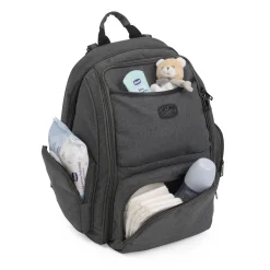 Chicco Sac à dos avec plan à langer Black Satin