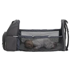 Chicco Sac à dos avec plan à langer Black Satin