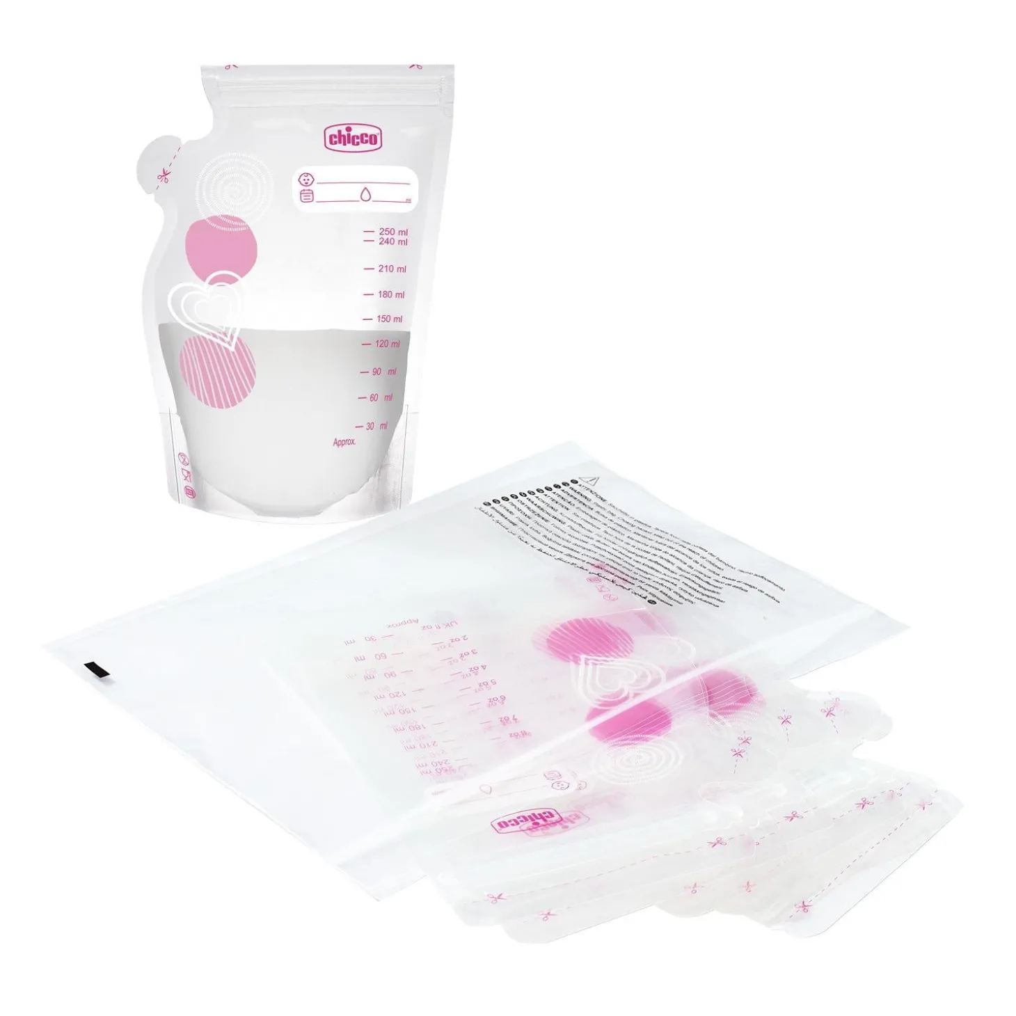 Chicco Sachet de Conservation Pour Lait Maternel