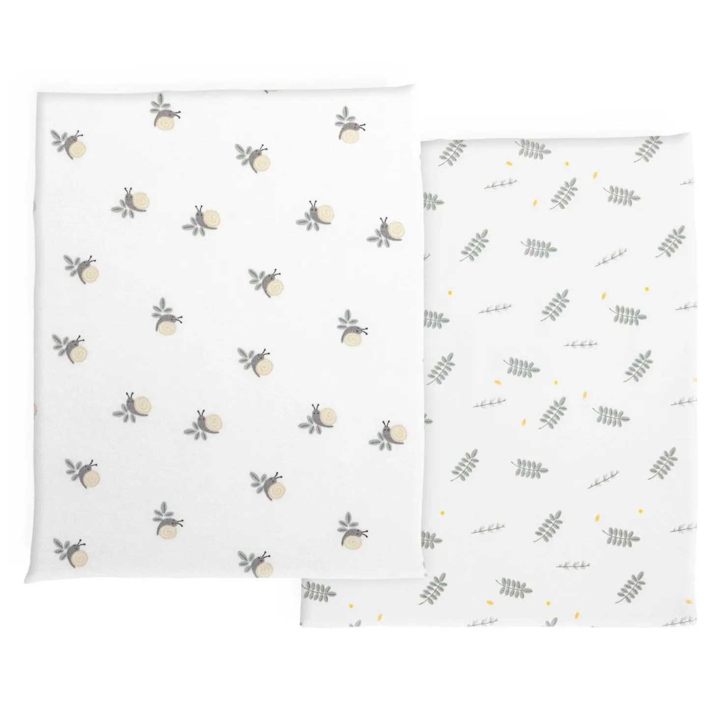 Chicco Set Draps Housse Bamboo Next2me Twins Greenery