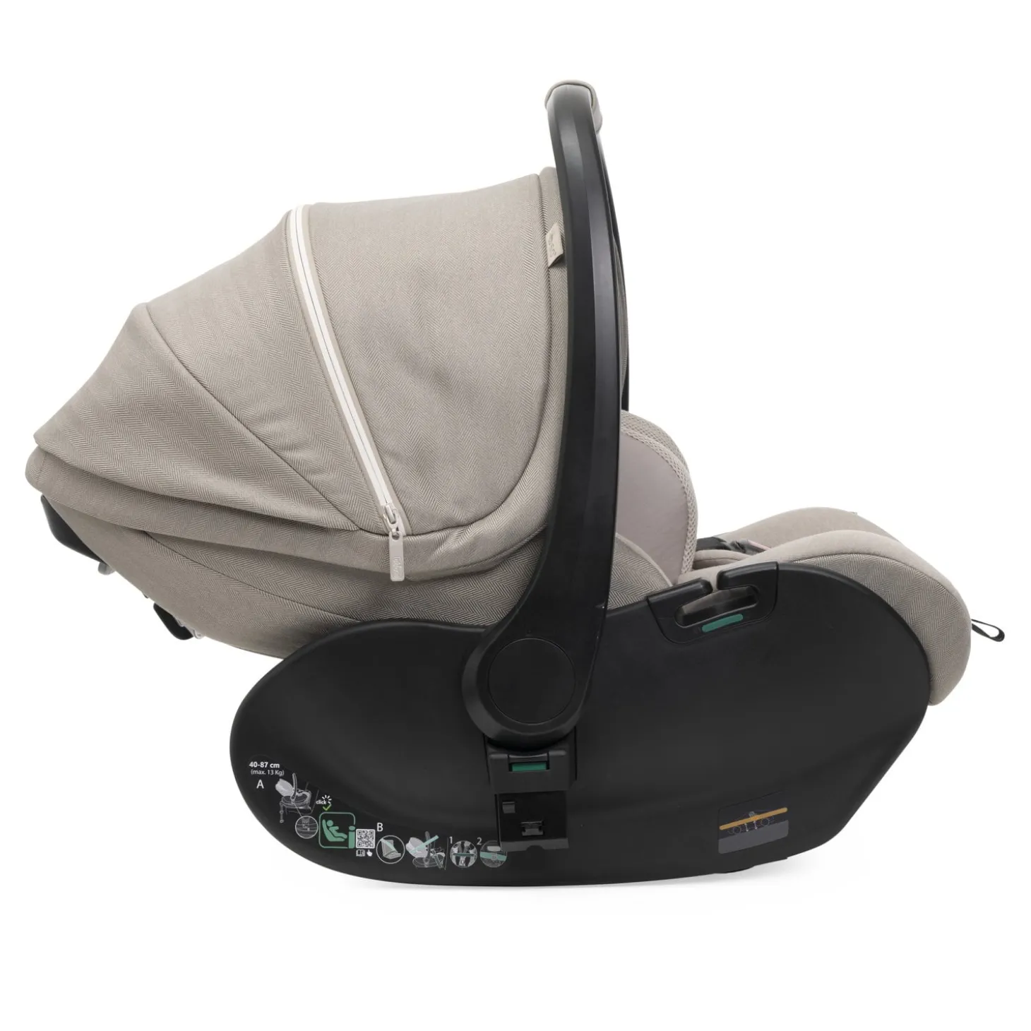 Chicco Siege Auto First Seat Recline Como Lake